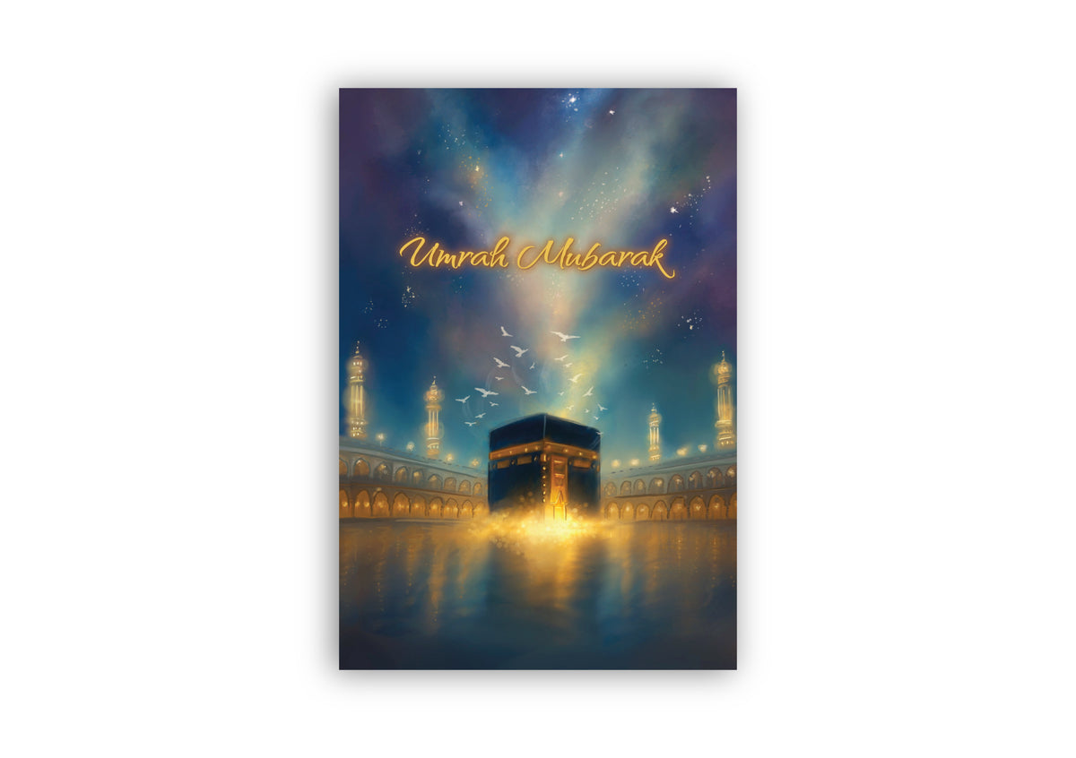 Umrah Mubarak Greeting Card